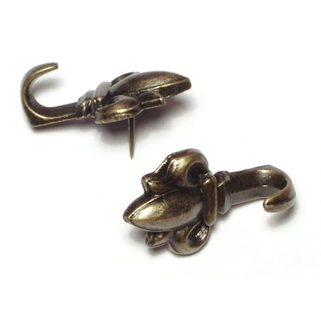 Midwest Fastener Fleur Push Pin Hangers 5PK 69785